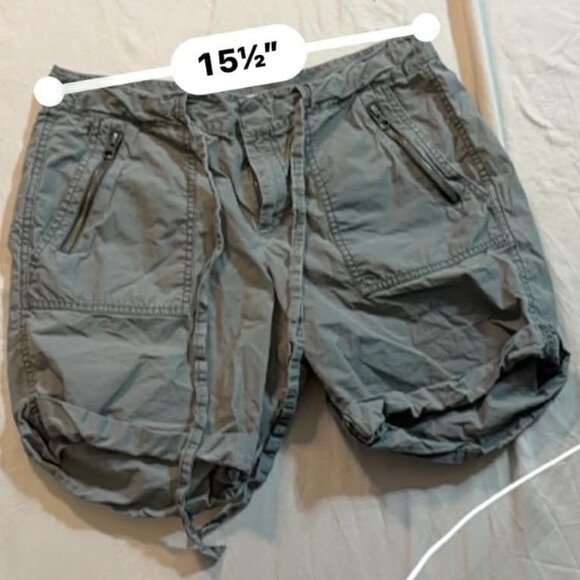 Ann Taylor Loft Size 6 Army Green Cargo Shorts - Picture 6 of 13
